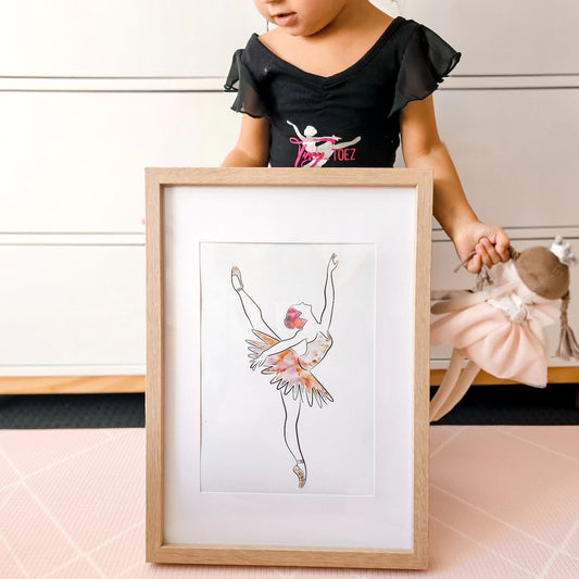 Ballet Personalised Art Print