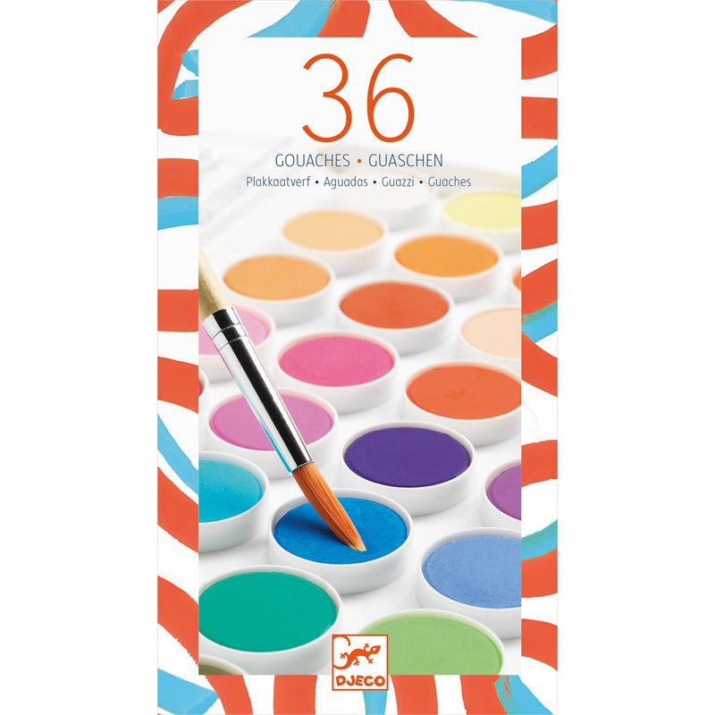 DJ8873 - 36 Gouache Colour Paints - Mini Matisse